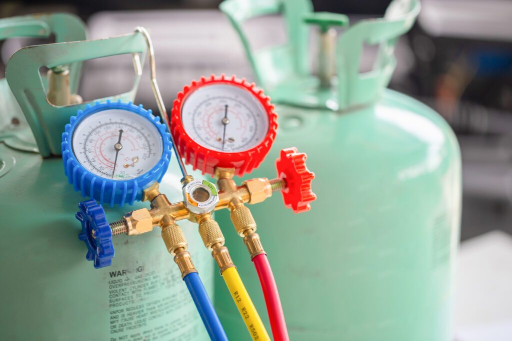 Freon tanks
